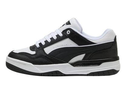 Tenis PUMA Rebound Retro Blanco y Negro para Hombre