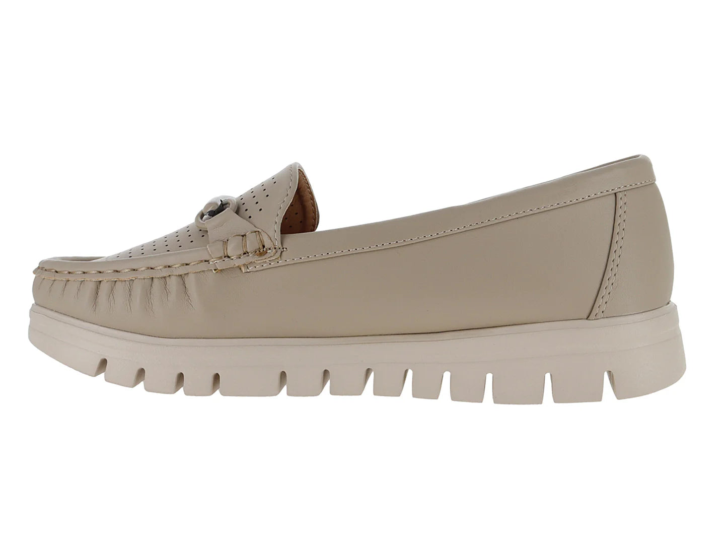 Mocasines Boullevard Beige para Mujer