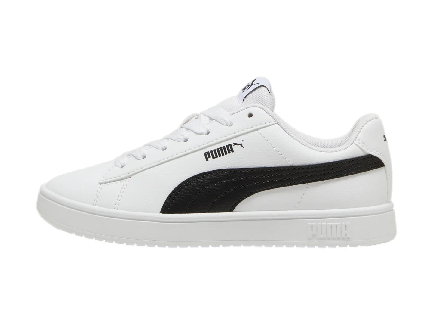 Tenis PUMA Rickie Classic Blanco y Negro para Niño