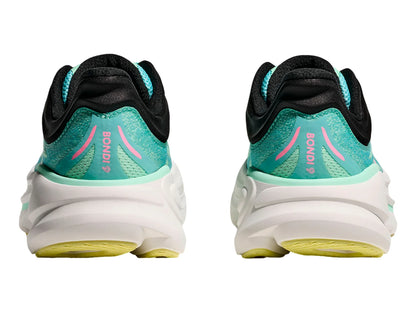 Tenis HOKA Bondi 9 Blue Spark Mint Fluorite para Mujer