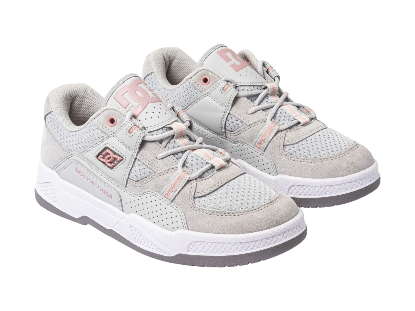Tenis DC Shoes Construct Gris para Mujer