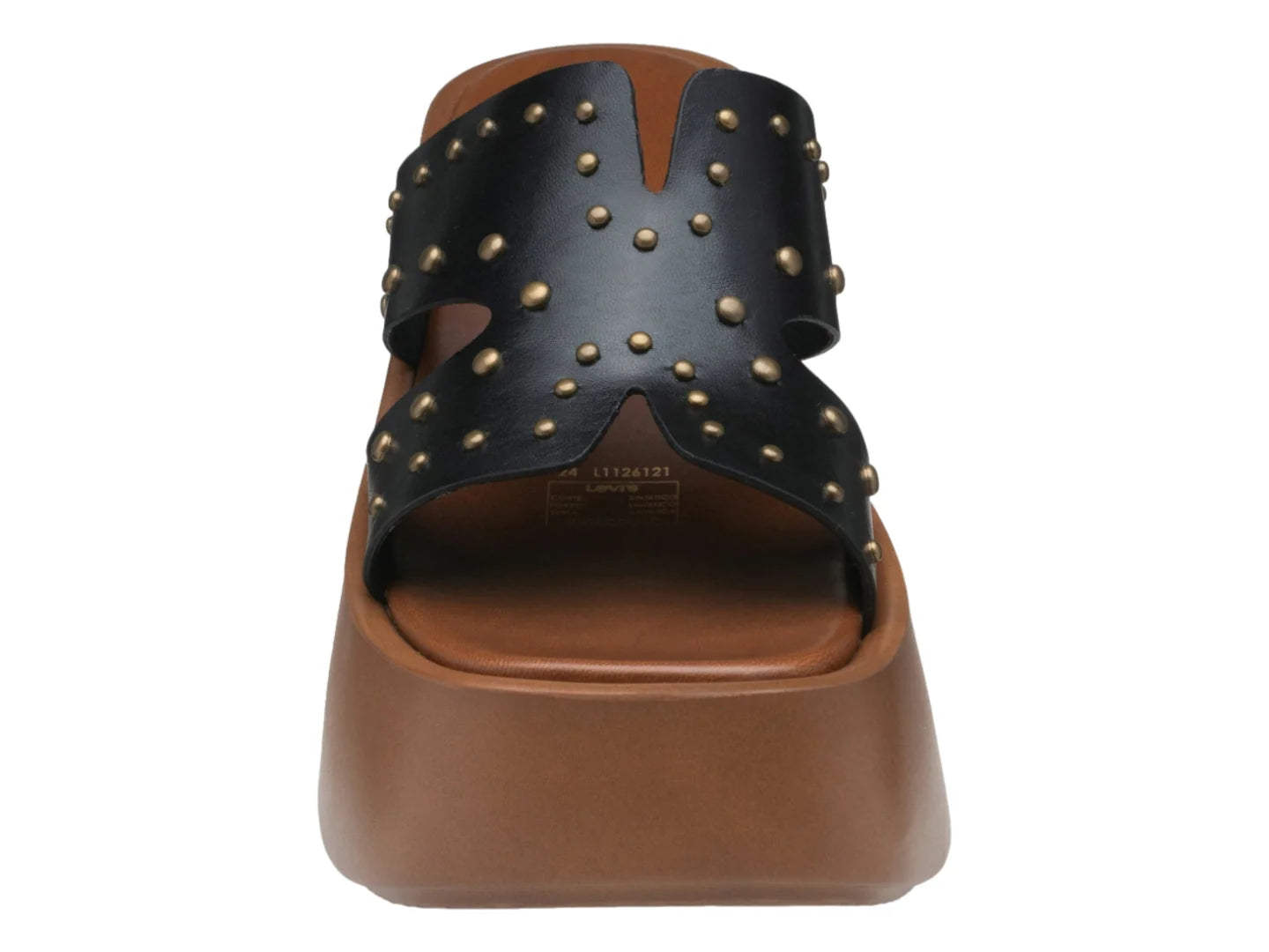 Sandalias Plataforma Levis Negras para Mujer