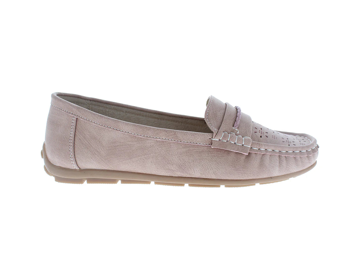 Zapatos Mocasines Comfort Fit Color Maquillaje para Mujer