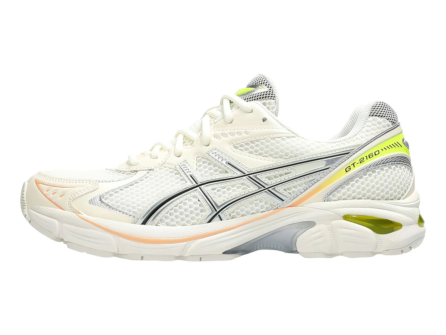 Tenis ASICS GT 2160 Crema y Amarillo para Hombre
