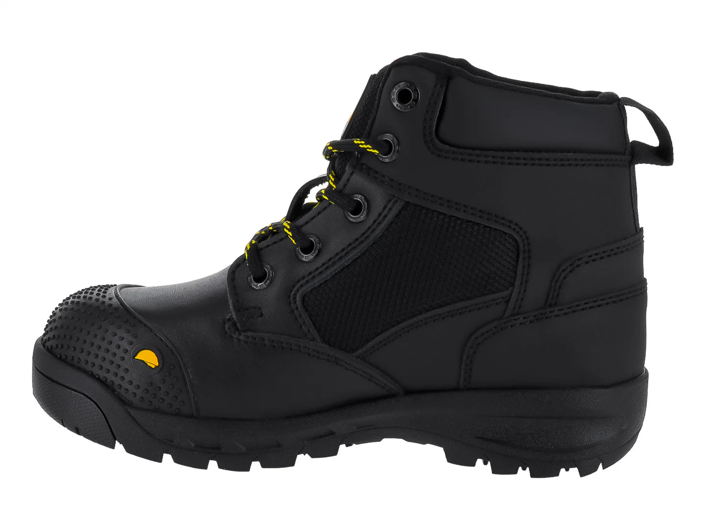 Botas de Seguridad RAM Negro Amarillo para Mujer