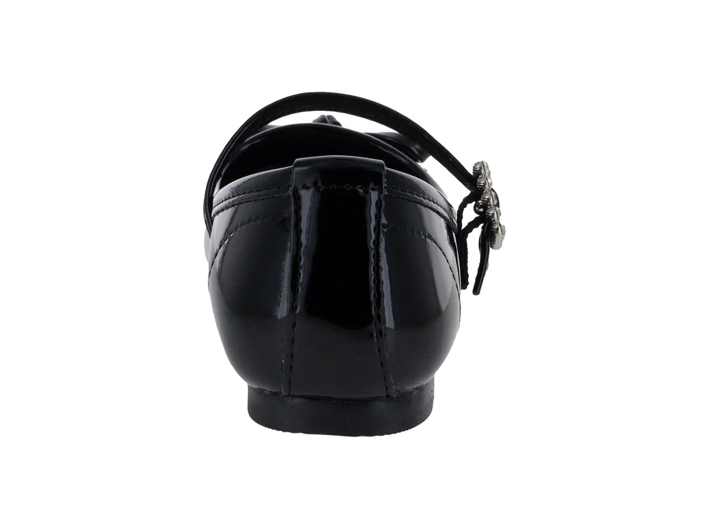 Zapatos Ballerinas Roze Negro de Charol para Niña
