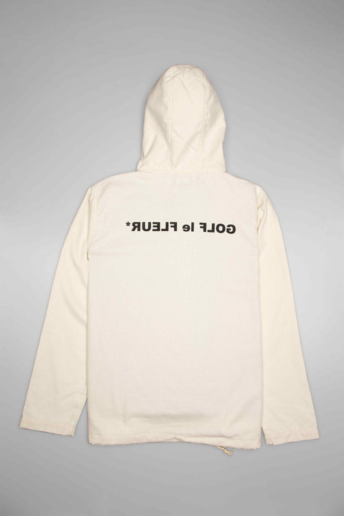 Tyler the Creator Golf Le Fleur Mens Anorak Burlap White