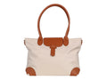 Bolsa de Hombro Unibella Beige para Mujer