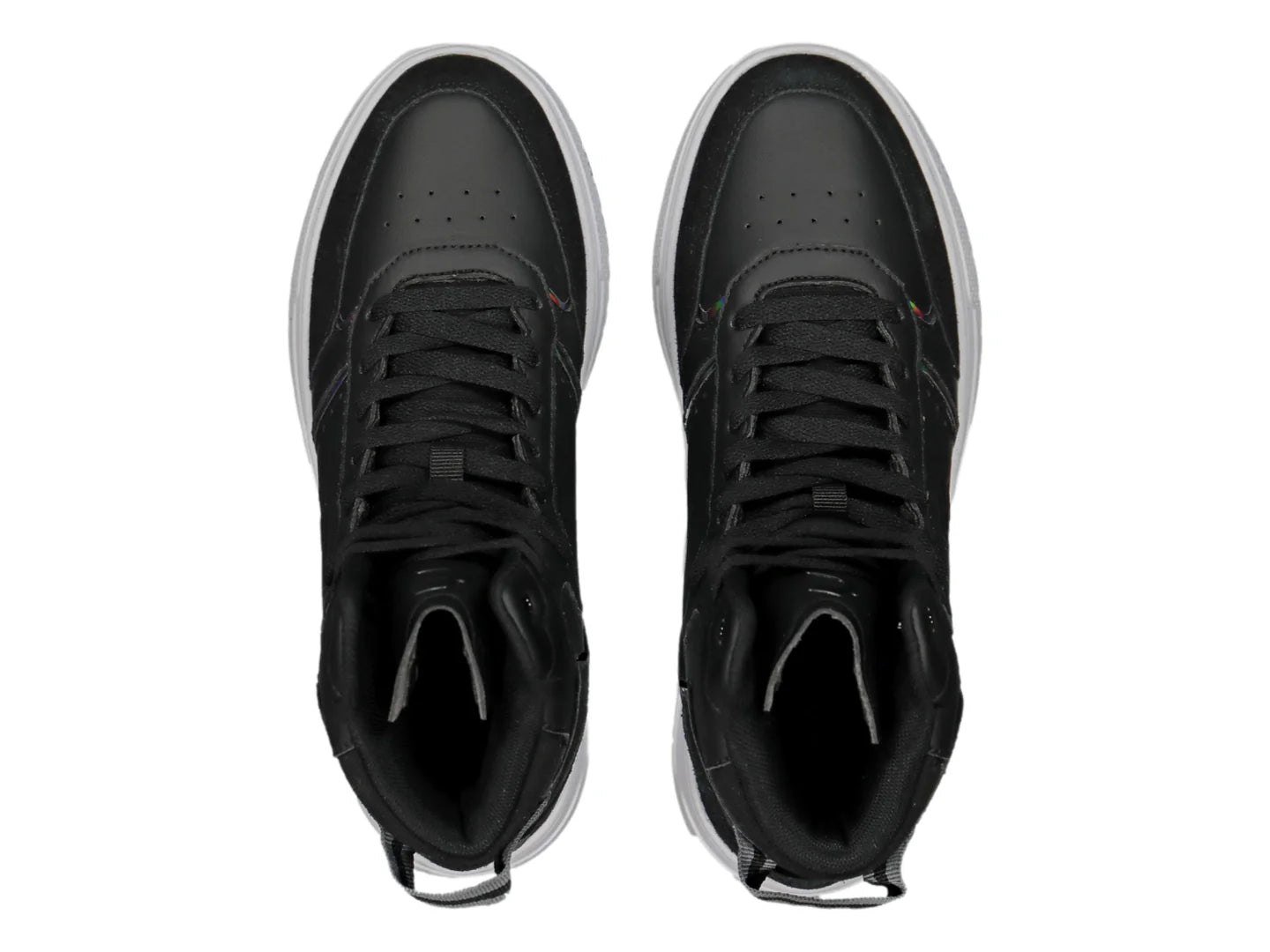 Tenis Charly Bota Alta Negro para Mujer
