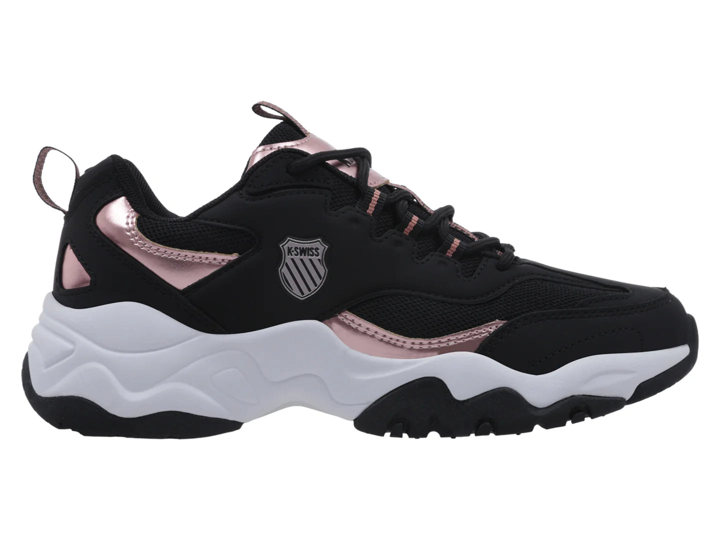 Tenis K SWISS Maja Negro con Bronce para Mujer
