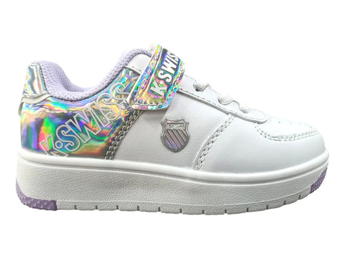 Tenis K SWISS Blanco Iridiscente para Niña
