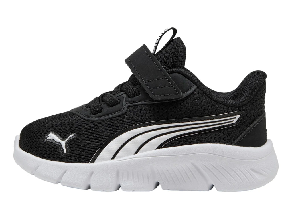 Tenis PUMA FlexFocus Modern AC Negro y Blanco para Niño