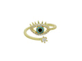 Anillo ROZE Ojo Turco Dorado Unisex