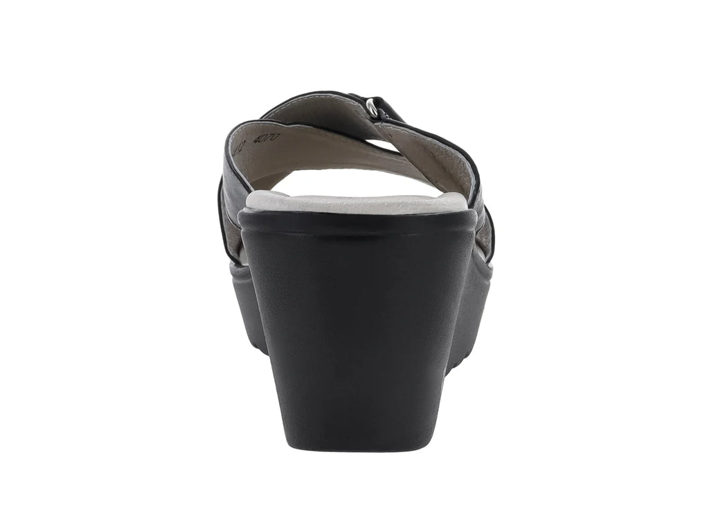 Sandalias Clinton Negro para Mujer