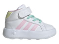 Tenis Adidas Grand Court Mid Blancos para Niña