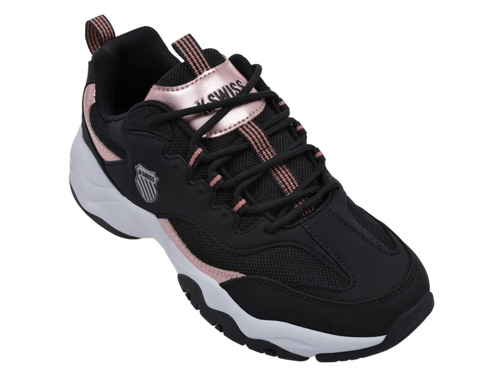 Tenis K SWISS Maja Negro con Bronce para Mujer