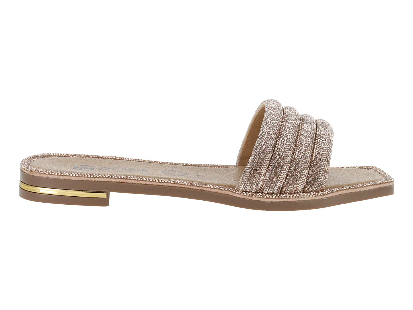 Sandalias Roze Oro Rosado para Mujer