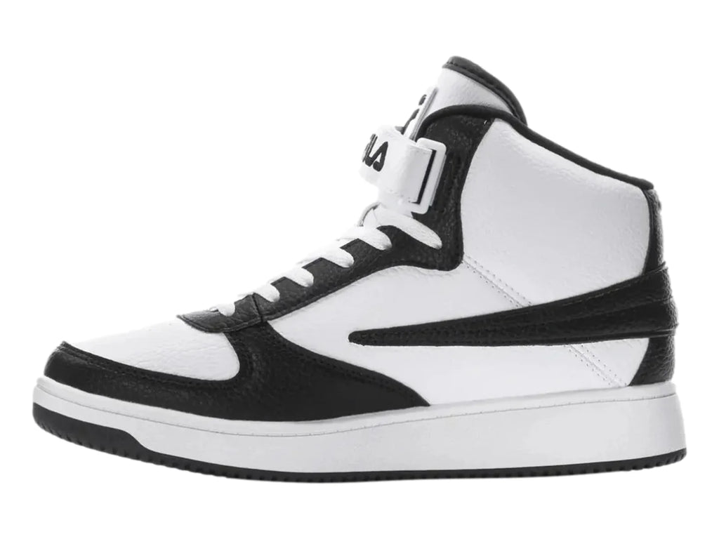 Tenis FILA A High Blanco y Negro para Niño