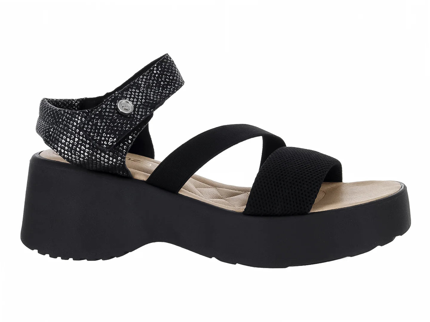Sandalias Vicenza Negro para Mujer