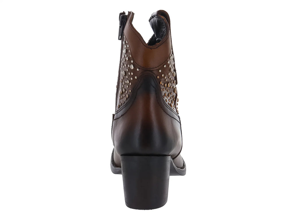Botines In Moda Piel Harlem Coñac para Mujer