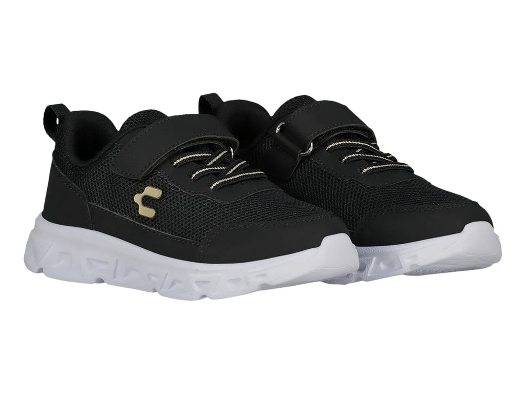 Tenis Charly Light Sport Negro y Blanco para Niño
