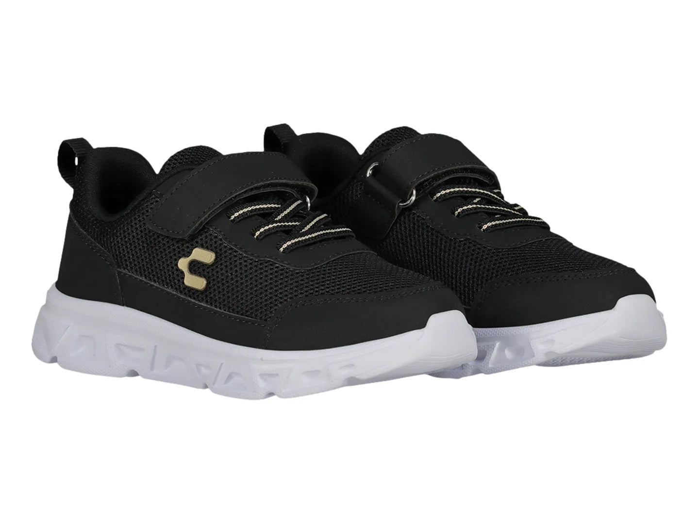 Tenis Charly Light Sport Negro y Blanco para Niño