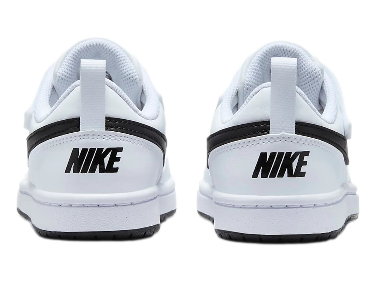 Tenis Nike Court Borough Low Recraft Blanco y Negro para Niño