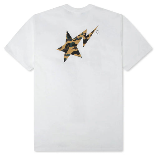 1st Camo Bape STA Tee White