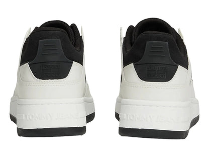 Tenis Tommy Hilfiger Basket Retro Negro para Hombre