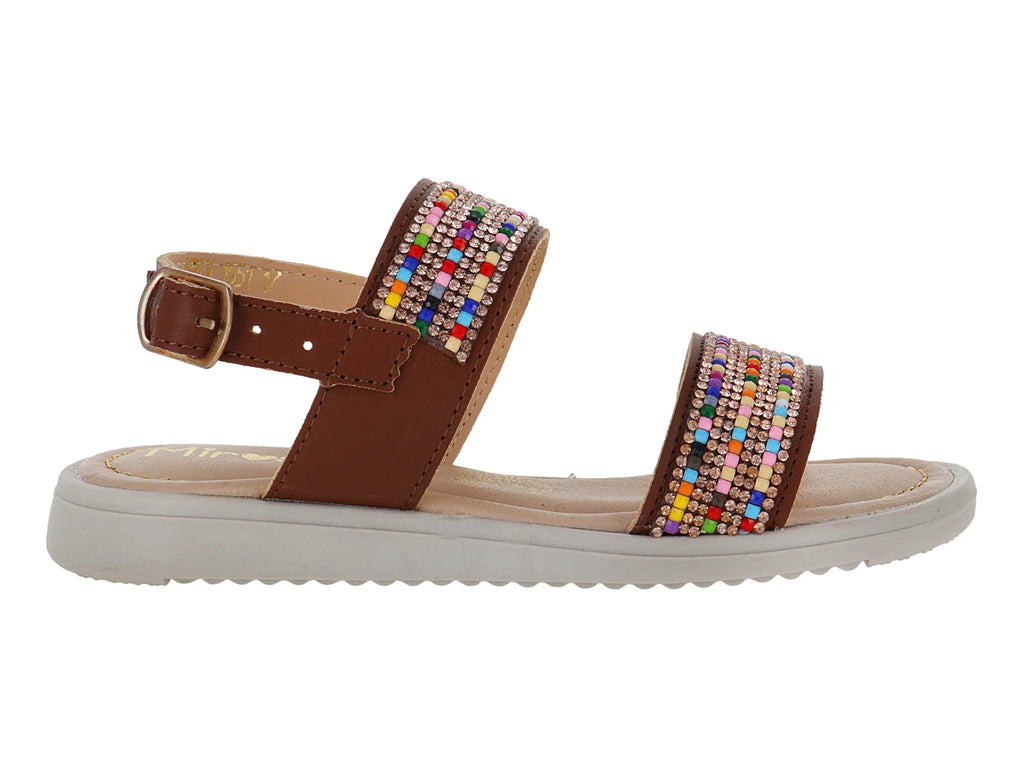 Sandalias Miroslava Tan Multicolor para Niña