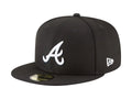 Gorra New Era Atlanta Braves Negro