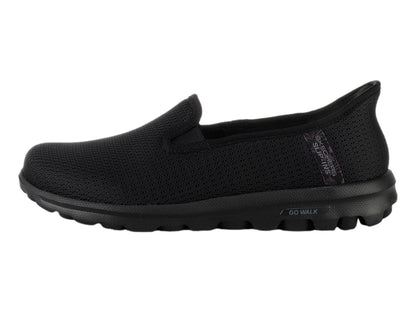 Tenis Skechers Go Walk Travel Negro para Mujer