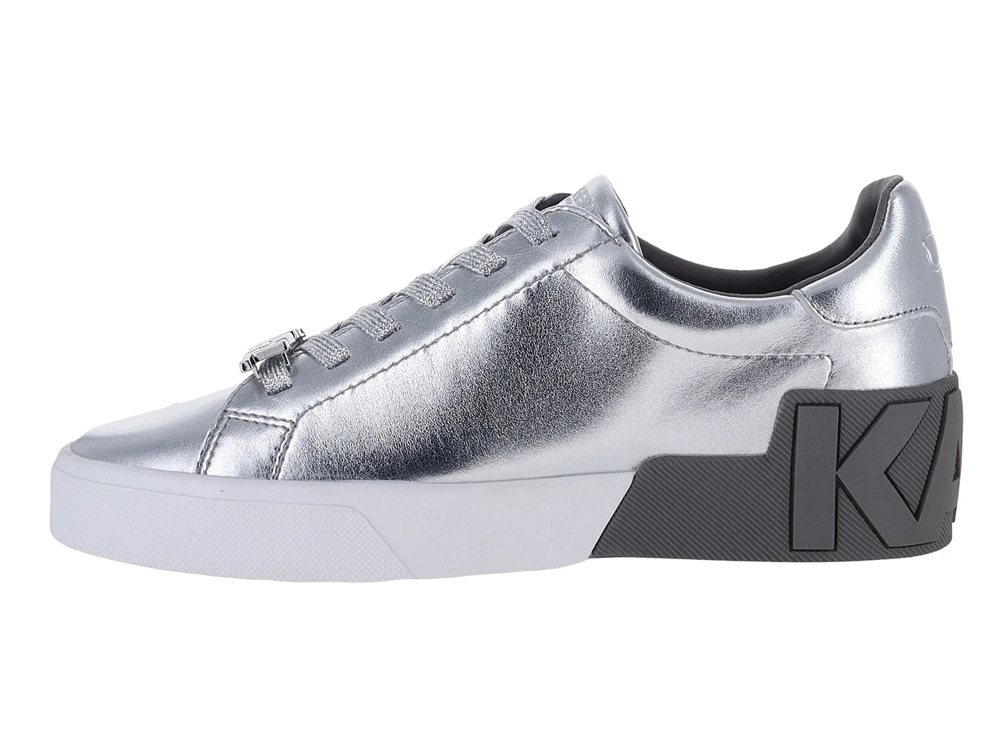 Tenis Karl Lagerfeld Plateados para Mujer