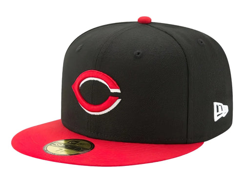 Gorra New Era Cincinnati Reds Negro y Rojo