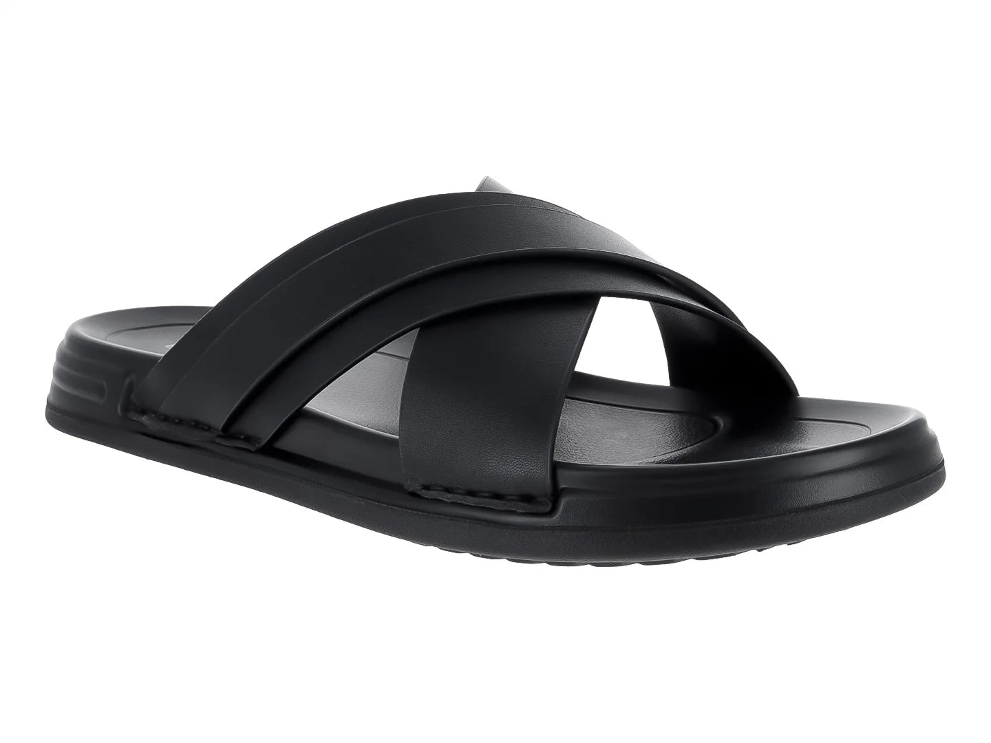 Sandalias Slide Buenissimo Negro para Hombre