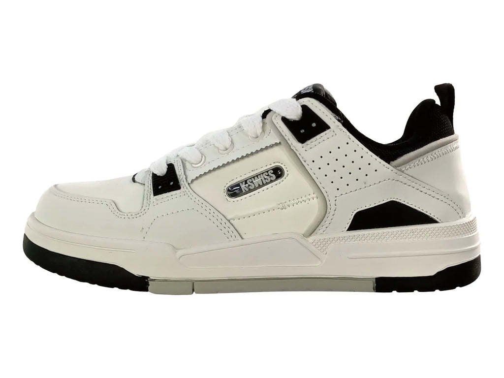 Tenis K Swiss Barnat Blanco con Negro para Hombre