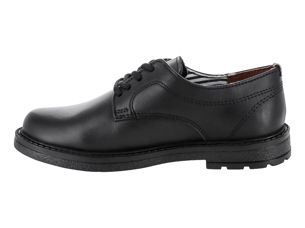 Zapatos Escolares Elefante Napa Negro para Niño
