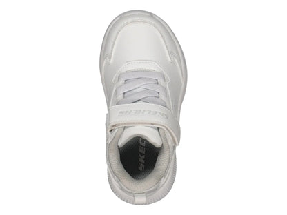 Tenis Skechers Microspec Advance Blancos para Niña