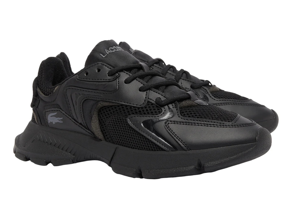Tenis Lacoste L003 Neo Negros para Niño