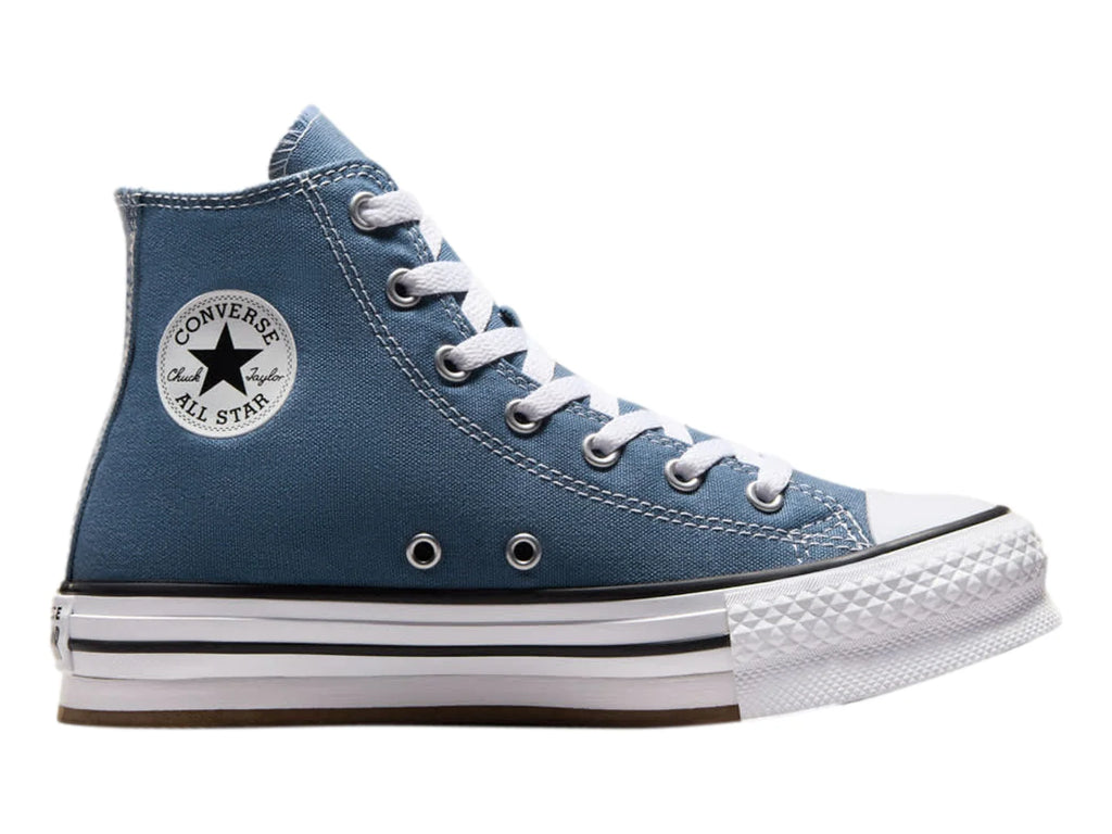 Tenis Converse Chuck Taylor All Star Eva Lift Azul para Niña