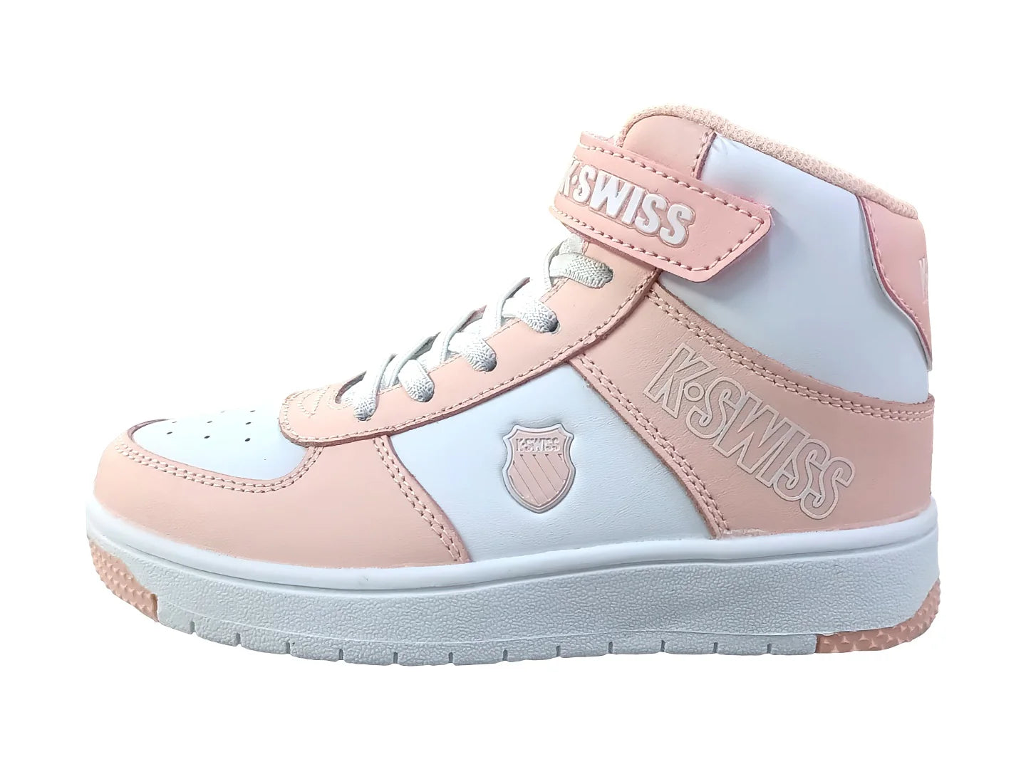 Tenis K SWISS Salt Mid Rosa y Blanco para Niña