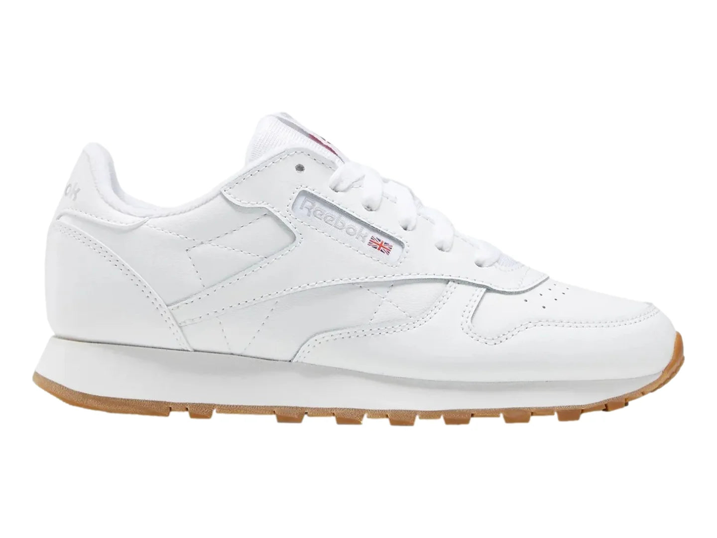 Tenis Reebok Classic Leather Blanco para Niño