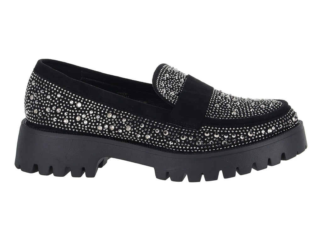 Mocasines ROZE Negros para Mujer