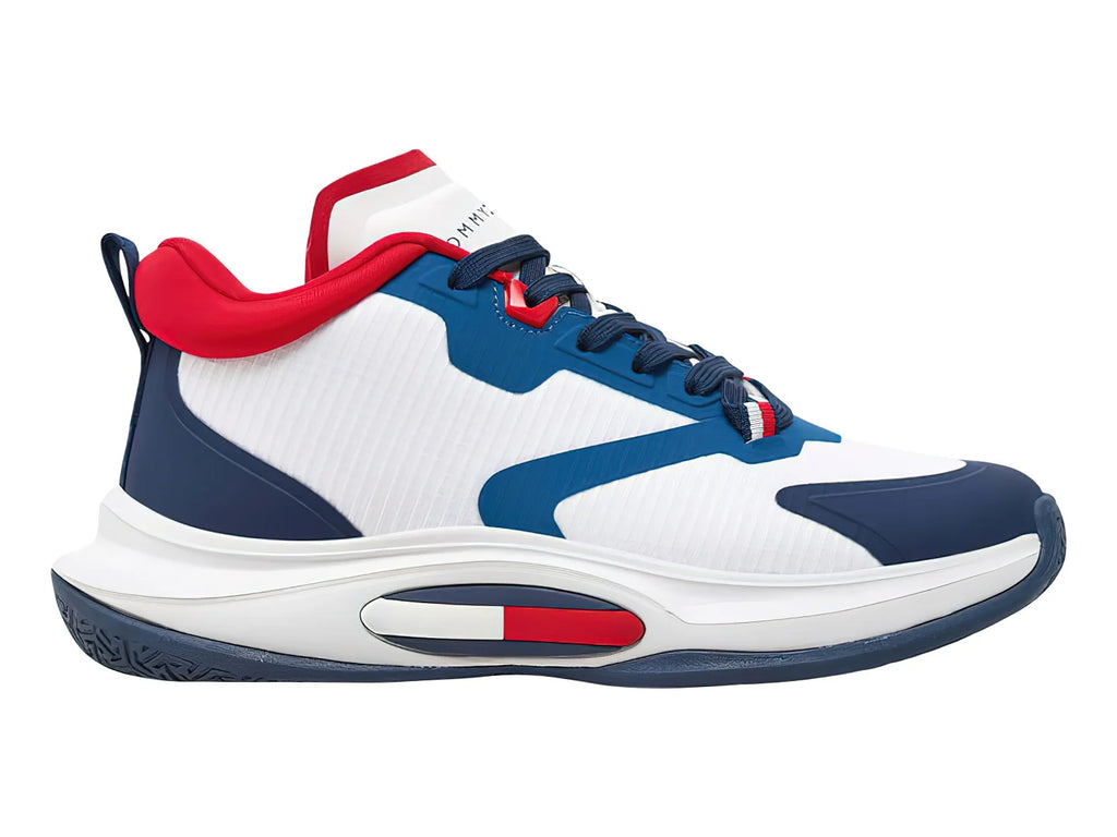Tenis Tommy Hilfiger Azul Blanco y Rojo para Niño