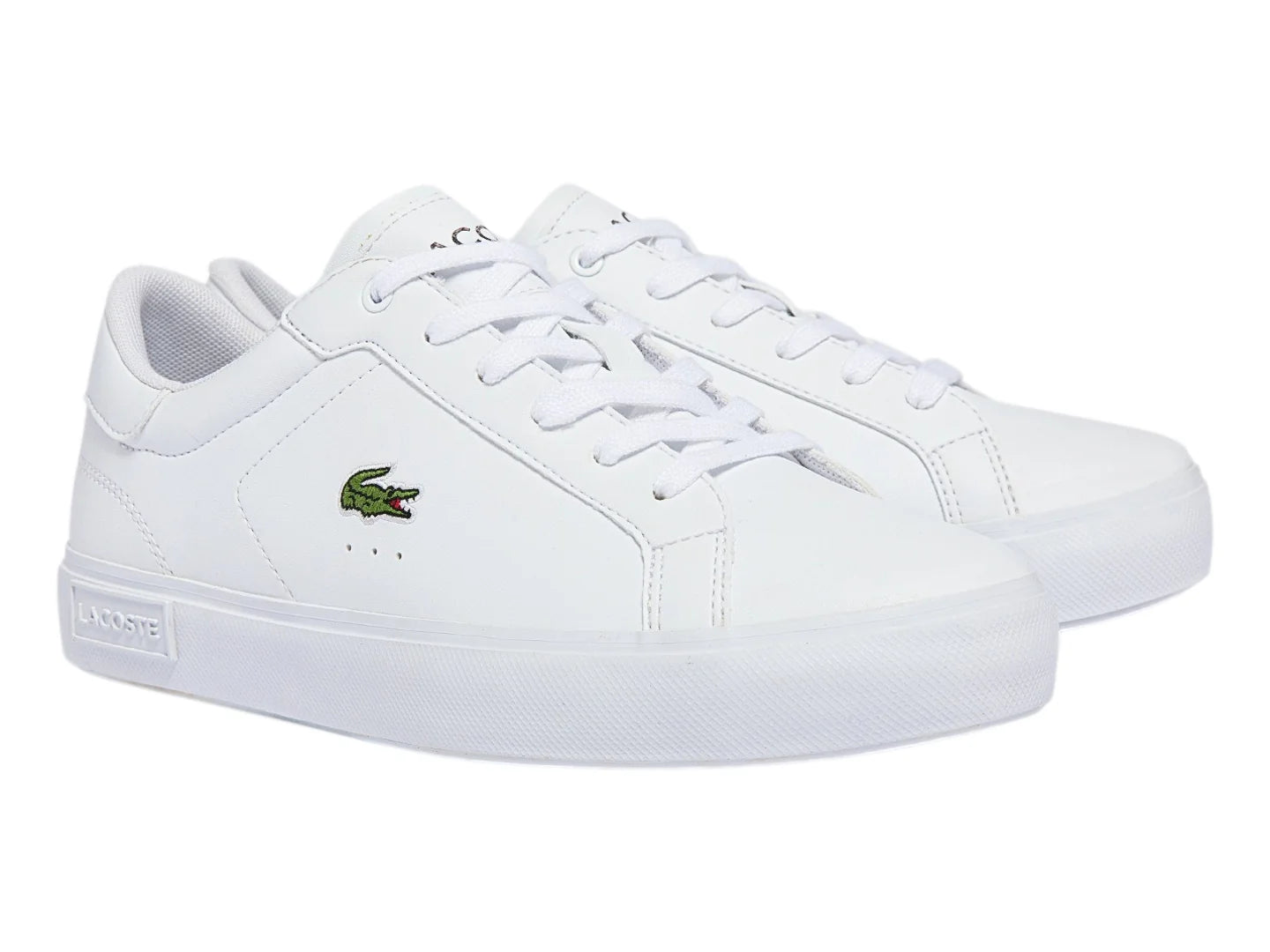 Tenis Lacoste Powercourt Blanco para Niño