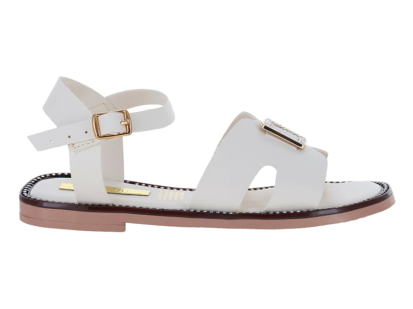 Sandalias Mia Bonita Color Latte para Niña
