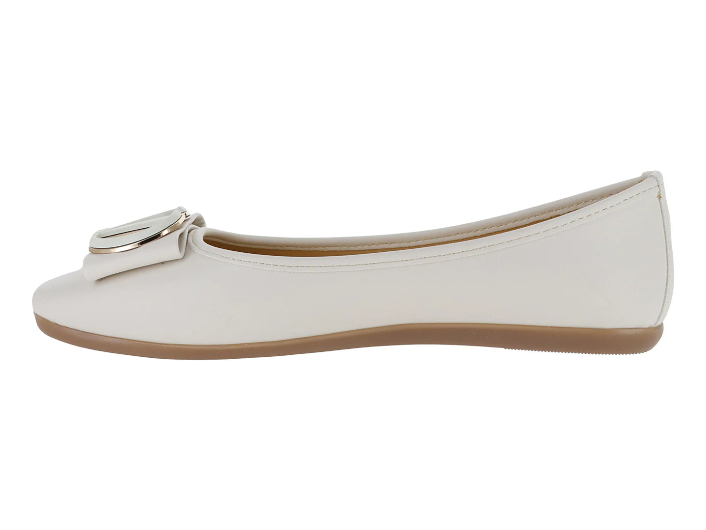 Flats Luna Rosa Color Latte para Mujer