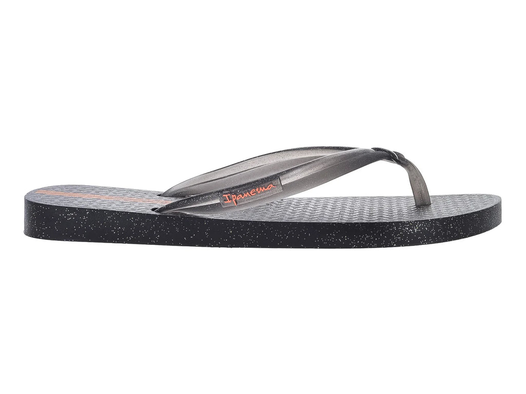 Sandalias Ipanema Negro Glitter para Mujer