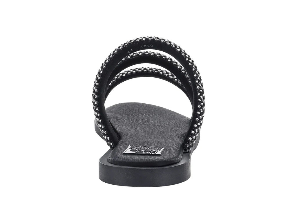 Sandalias Luna Rosa Negro Plata para Mujer
