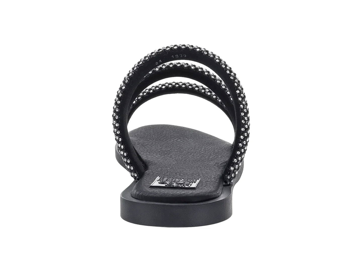 Sandalias Luna Rosa Negro Plata para Mujer